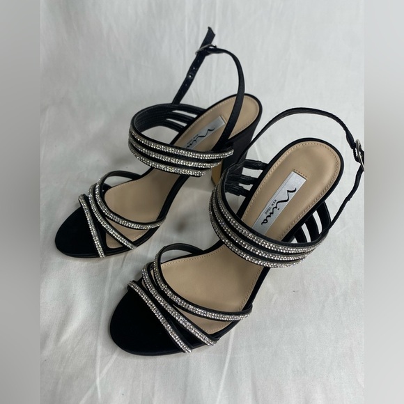 Women Nina black Shandra High Heel sandal - Picture 3 of 10